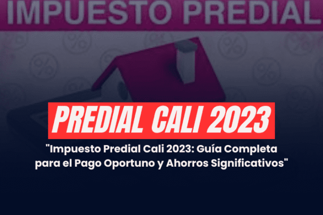 impuesto predial cali 2023